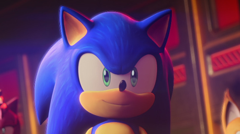 Sonic looking ready for battle