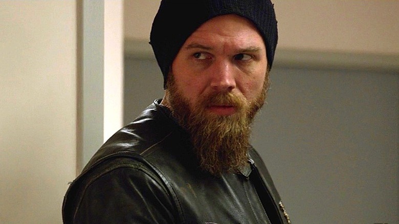 Opie looking somber