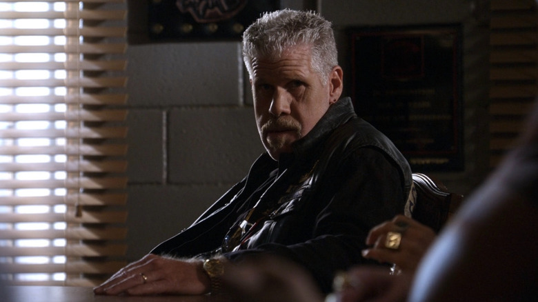 Clay at a SAMCRO meeting