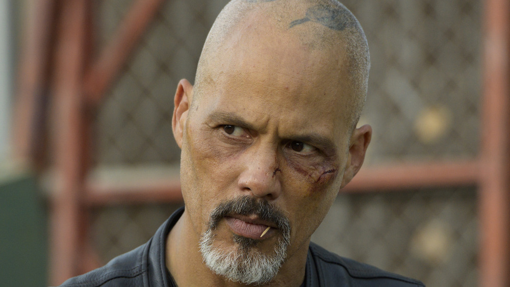 David Labrava with a toothpick