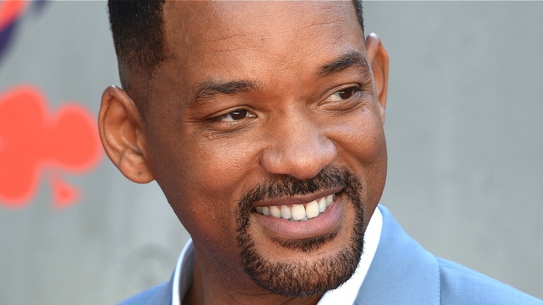 Will Smith looking happy