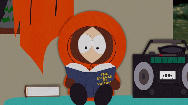 Kenny learns to sing opera in South Park