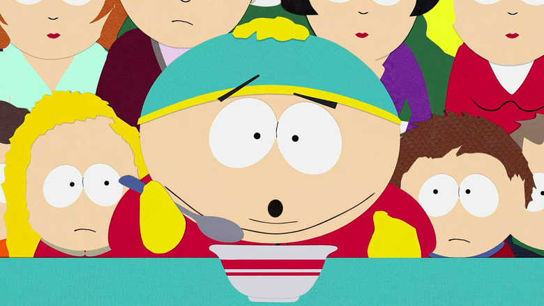 Eric Cartman eating soup South park (1997 - present)