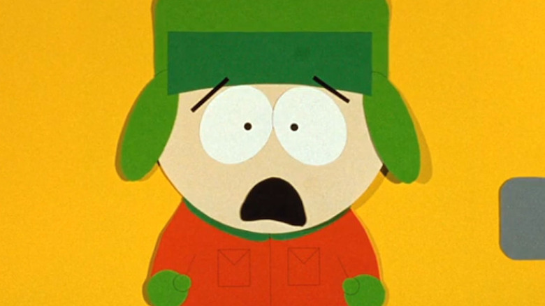 Kyle Broflovski mouth agape