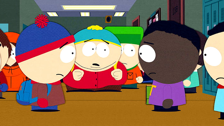Students of South Park talking