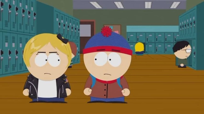 Betsy talking to Stan