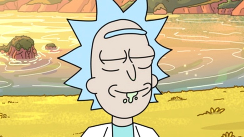 Rick Sanchez feeling peaceful