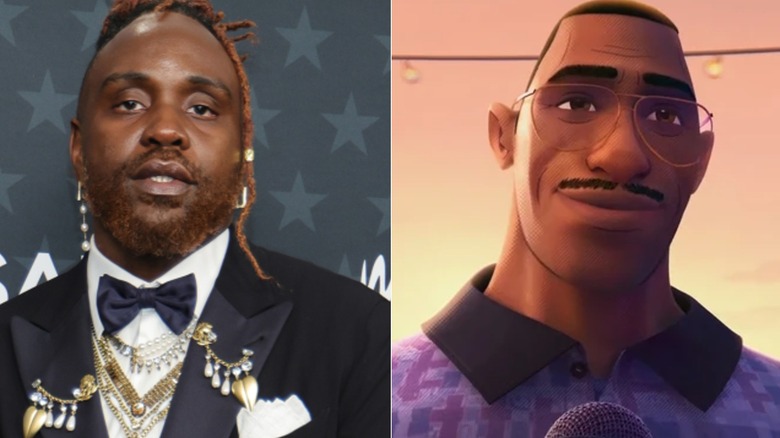 Brian Tyree Henry wears a tuxedo to the Critics Choice Awards in 2026 and Jefferson Davis smiles against a sunset
