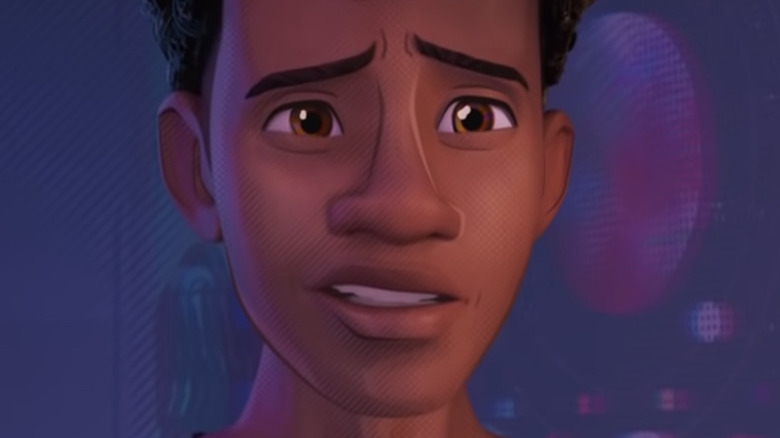 Miles Morales looking uncertain