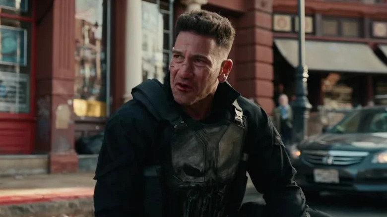 The Punisher looking angry in Spider-Man: Brand New Day