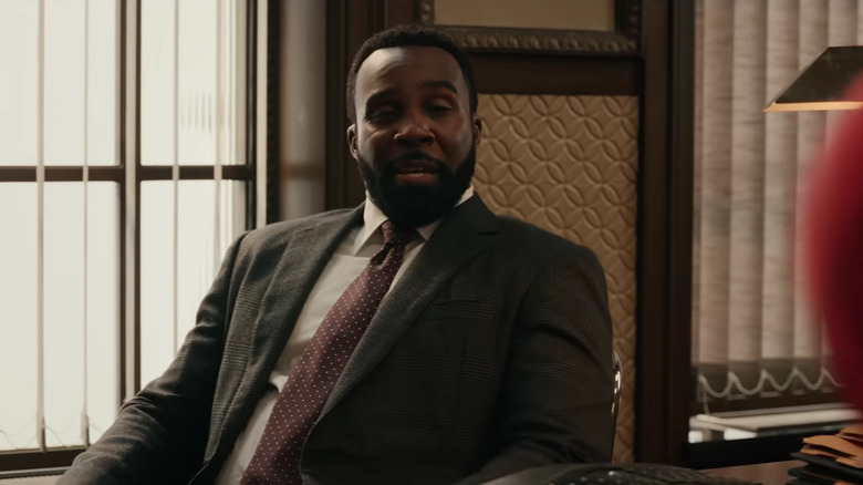 Bill Metzger wearing a suit in Spider-Man: Brand New Day