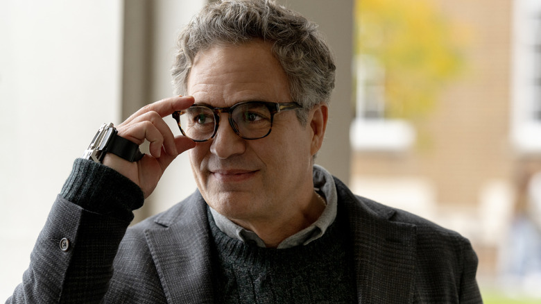 Bruce Banner wearing an inhibitor device in Spider-Man: Brand New Day