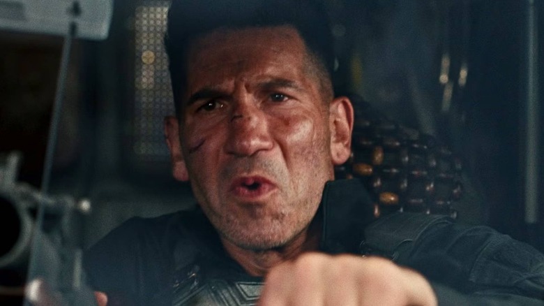 Punisher driving a truck in Spider-Man: Brand New Day