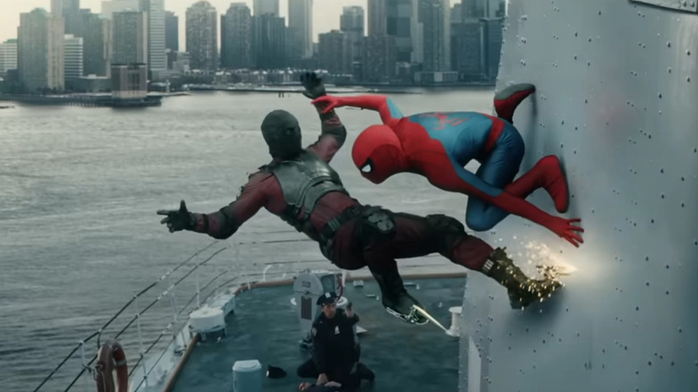 Spider-Man fighting Tarantula in "Spider-Man: Brand New Day"