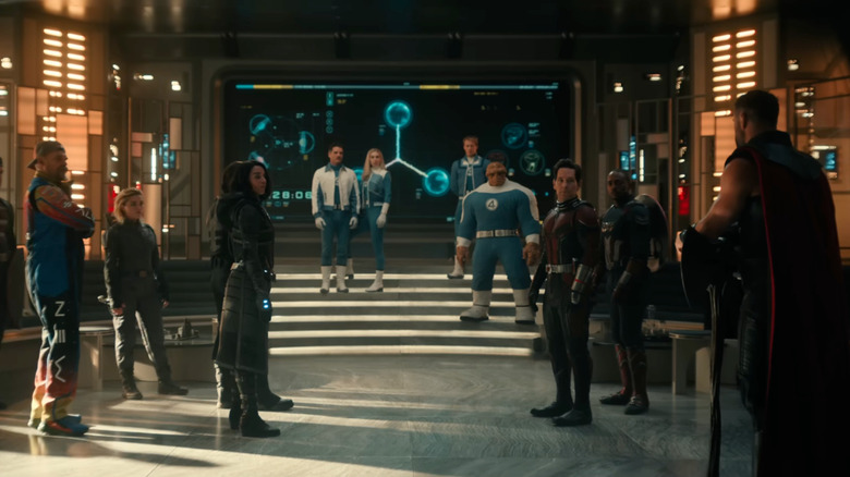 Various Avengers meet in "Avengers: Doomsday" (2026)