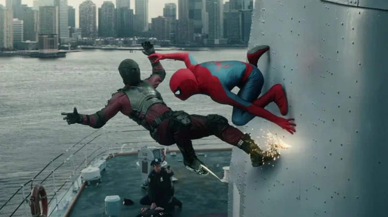 Spider-Man fighting Tarantula in Spider-Man: Brand New Day