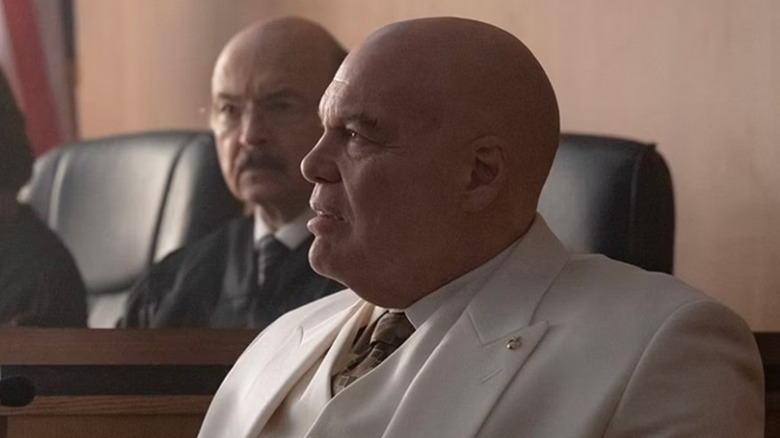 Wilson Fisk on trial in "Daredevil: Born Again" (2026)