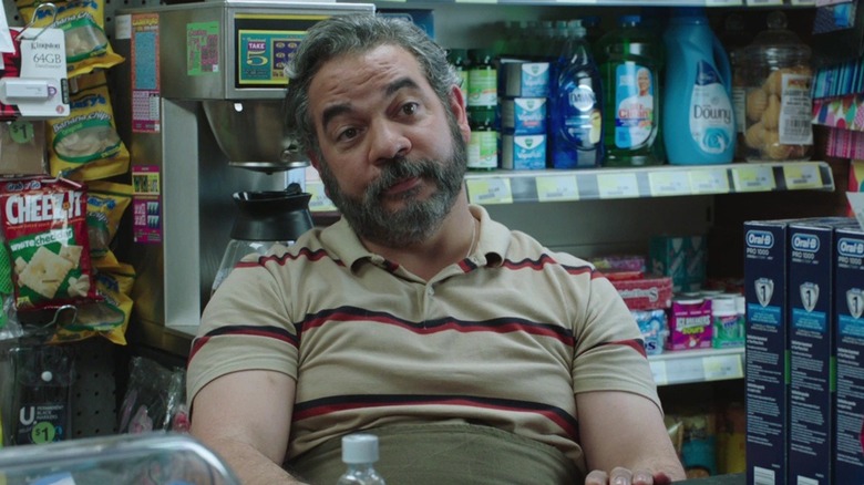 Delmar listening to Peter Parker in "Peter's To-Do List" (2019)