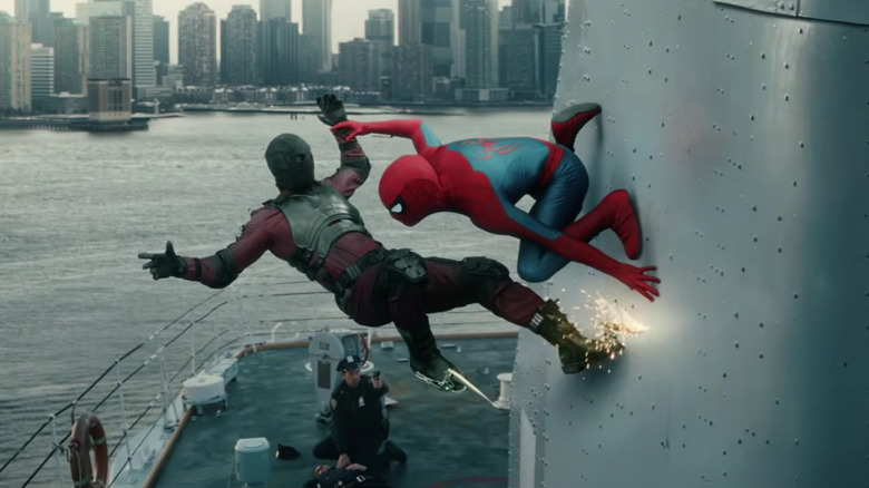 Tarantula fighting Spider-Man in "Spider-Man: Brand New Day" (2026)