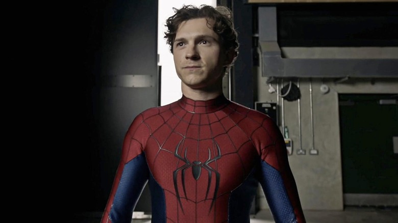 Tom Holland reveals his new Spider-Suit