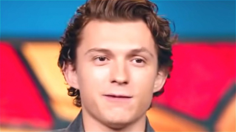 Tom Holland at Spider-Man: No Way Home premiere