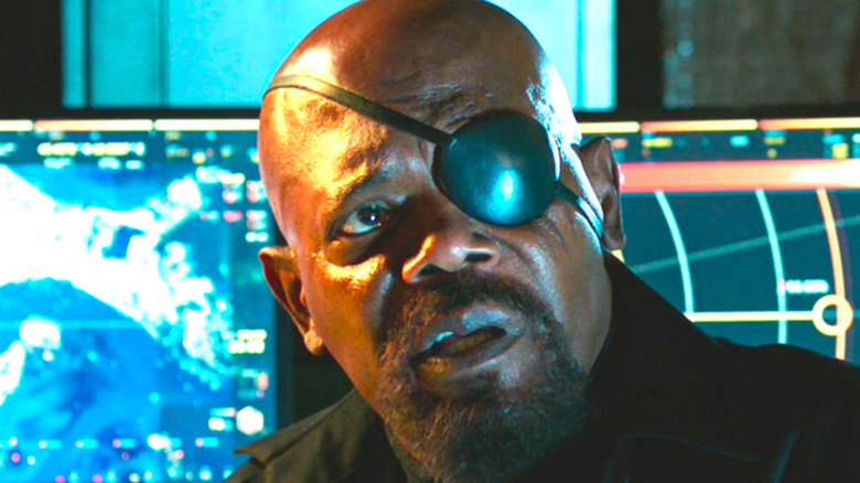 Samuel L. Jackson as Talos as Nick Fury