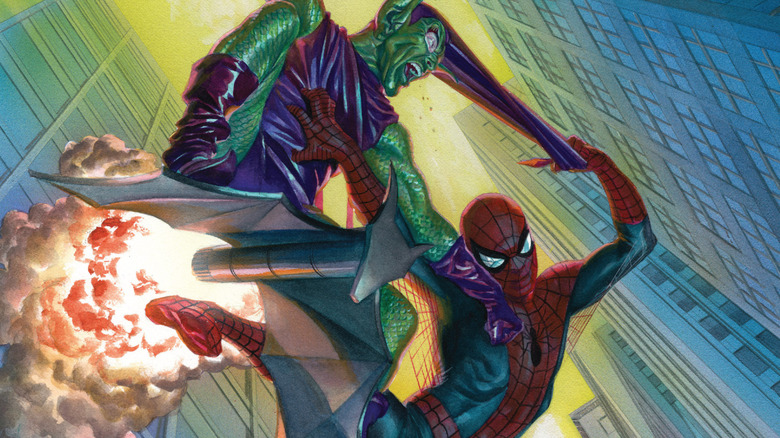 the Green Goblin versus Spider-Man