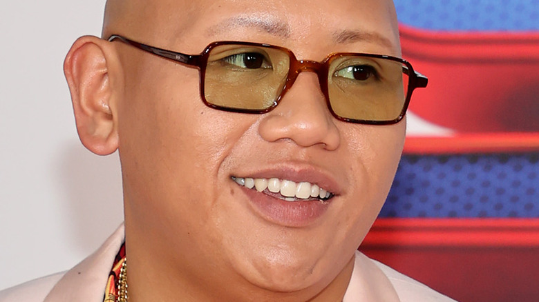 Jacob Batalon at the premiere of Spider-Man: No Way Home