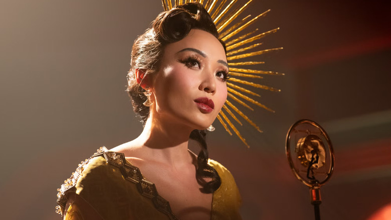 Cat performing at the Nightclub in Spider-Noir