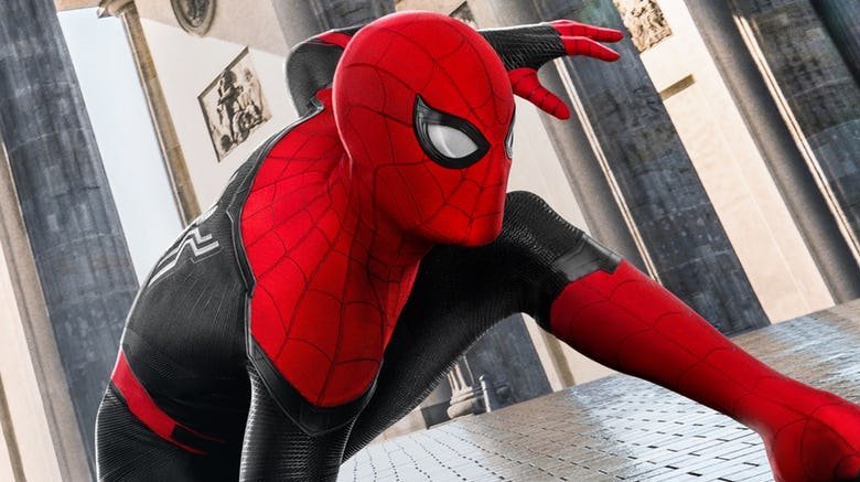 Spider-Man: Far From Home Berlin Brandenburg Gate poster