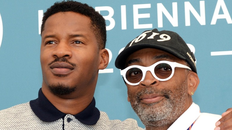 Nate Parker and Spike Lee at event