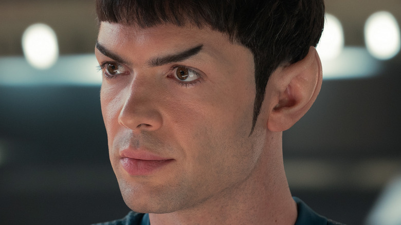 Mr. Spock looking to the side