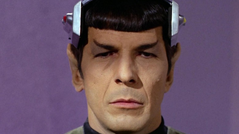 Spock staring