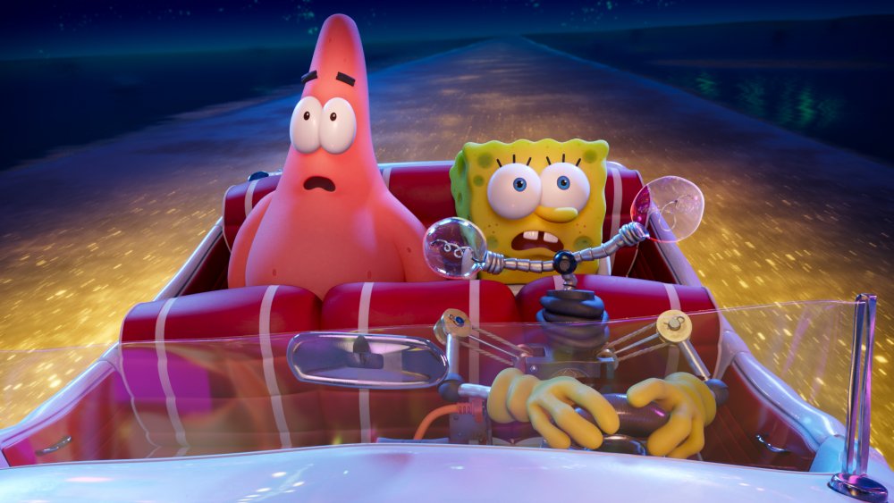 Patrick and SpongeBob in The SpongeBob Movie: Sponge on the Run