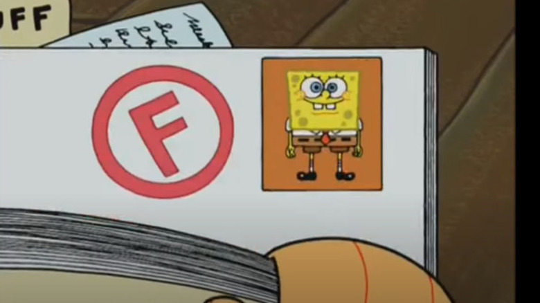 Spongebob's permanent record