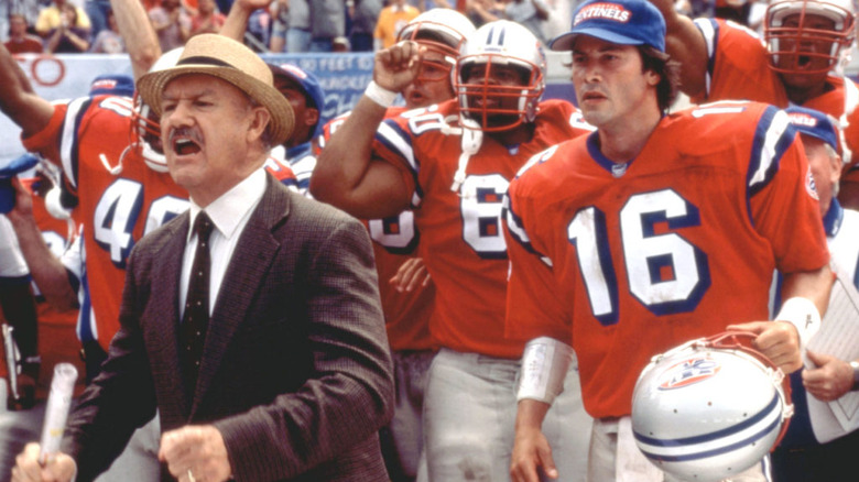 Replacements cast sideline yelling