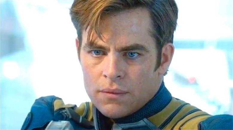 Chris Pine as Captain Kirk 