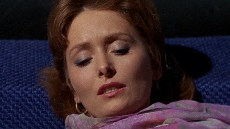 Dr. Janice Lester talks to Kirk on Star Trek: The Original Series (1968)