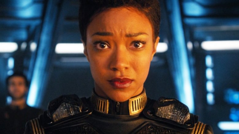 Sonequa Martin-Green as Michael Burnham on Star Trek: Discovery