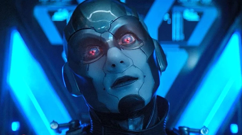 Control with its eyes glowing red on Star Trek: Discovery