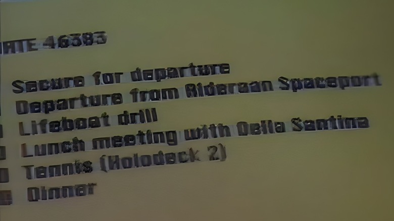 Alderaan appears on a screen