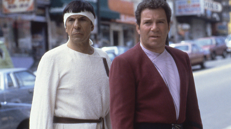 Kirk and Spock in San Francisco