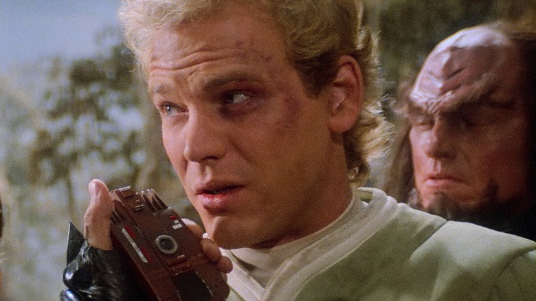 Kirk's son David Marcus held hostage by Klingons in Star Trek 3: The Search for Spock