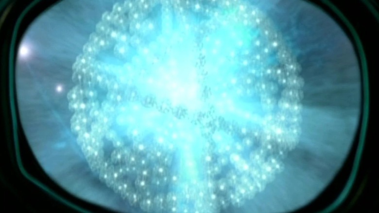 A representation of the Omega Molecule in "Star Trek: Voyager" (1998)