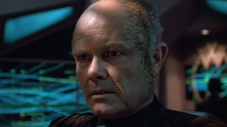 Annorax looks intense in Star Trek: Voyager