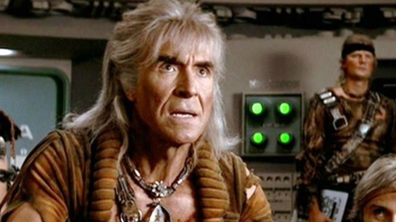 Khan commanding on the bridge of the USS Reliant in "Star Trek II: The Wrath of Khan"