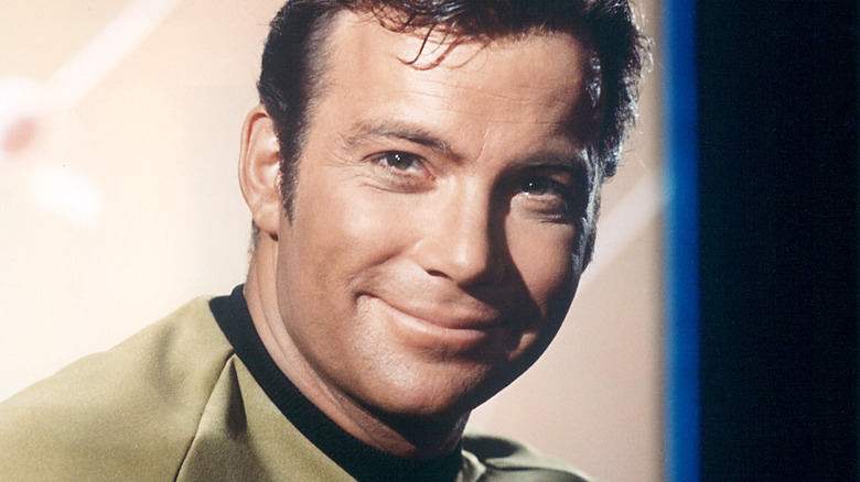 Captain Kirk smiling
