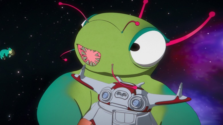 Ephraim holding Dot on "Short Treks" (2019)