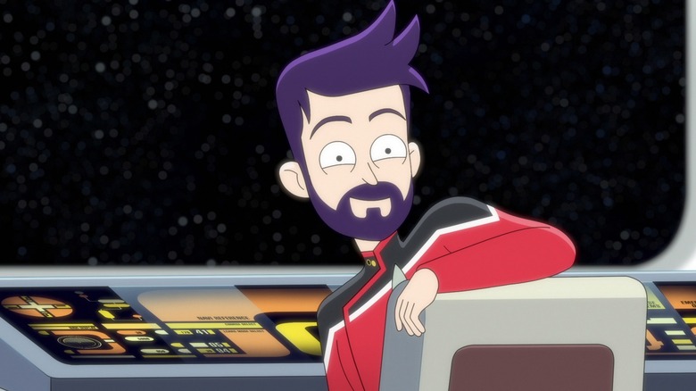 Boimler aboard the Cerritos on "Star Trek: Lower Decks" (2025)