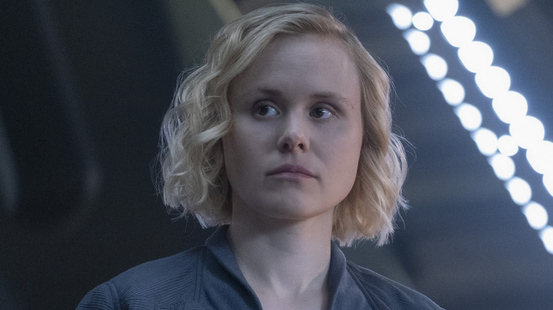 Agnes Jurati looking thoughtful on "Star Trek: Picard"